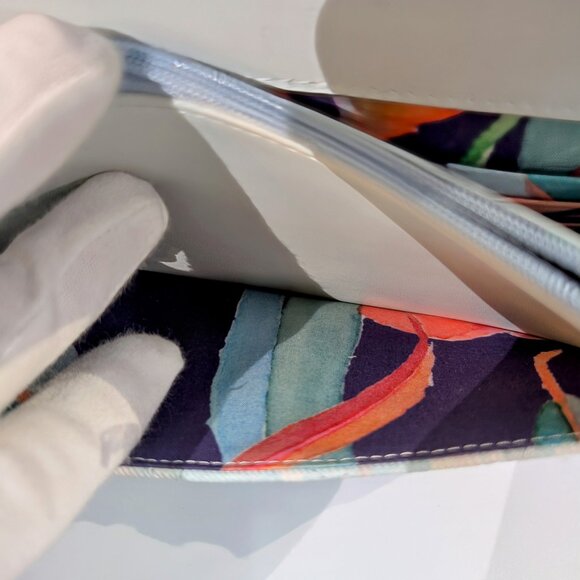 Chanel Jungle Jeans Quilted Fabric Wallet On Chain (WOC) - Picture 15 of 16